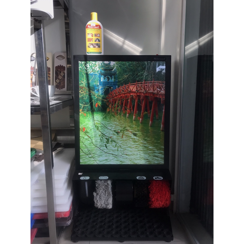 Máy đánh giày tự động hãng SILROAD CX-1016BBA (có quảng cáo)