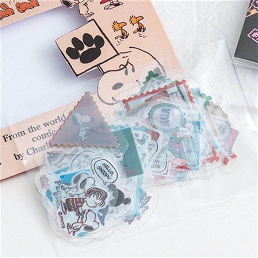 Set 45 Sticker Hoạt Hình Dán Trang Trí Nhật Ký