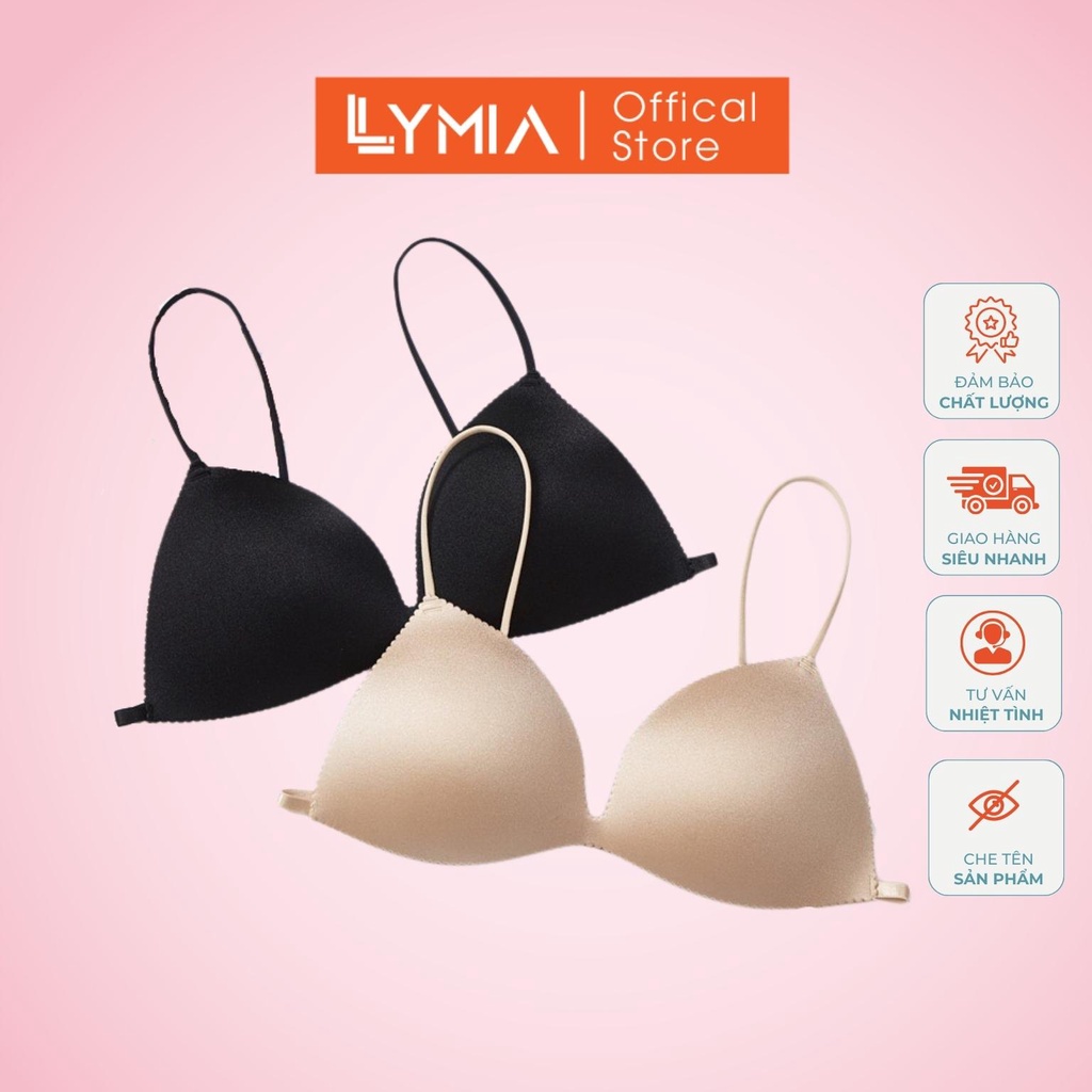 Áo Lót Nữ, Bra Su đúc  cài sau dây mảnh sexy 818 LYMIA
