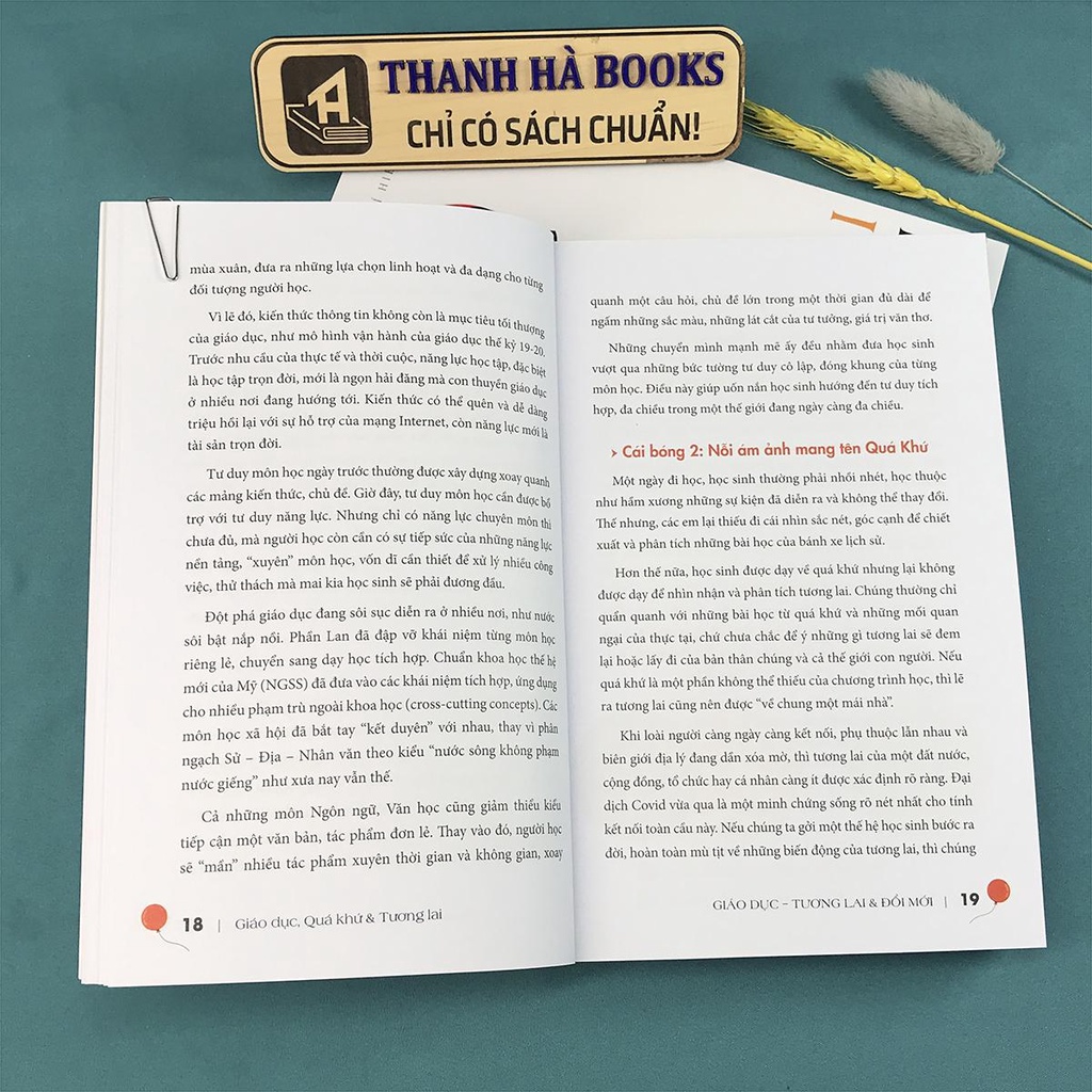 Sách - Giáo Dục, Tương Lai và Đổi Mới (Kèm Bookmark)