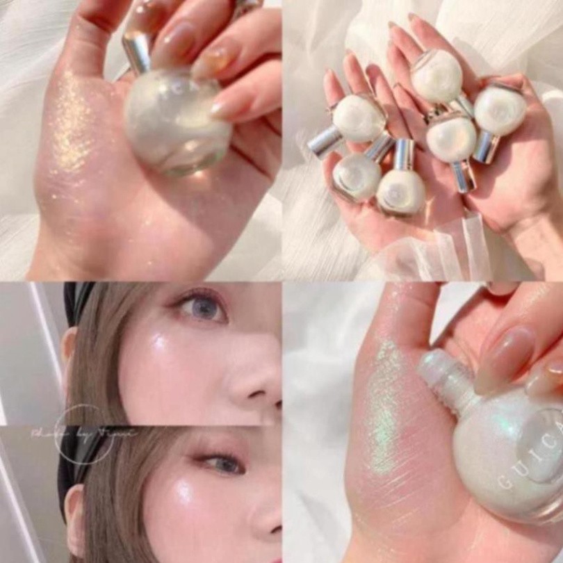 ( quynh123 ) Nhũ Bắt Sáng Highlight GUICAMI Dạng Lỏng Chai Lăn | BigBuy360 - bigbuy360.vn