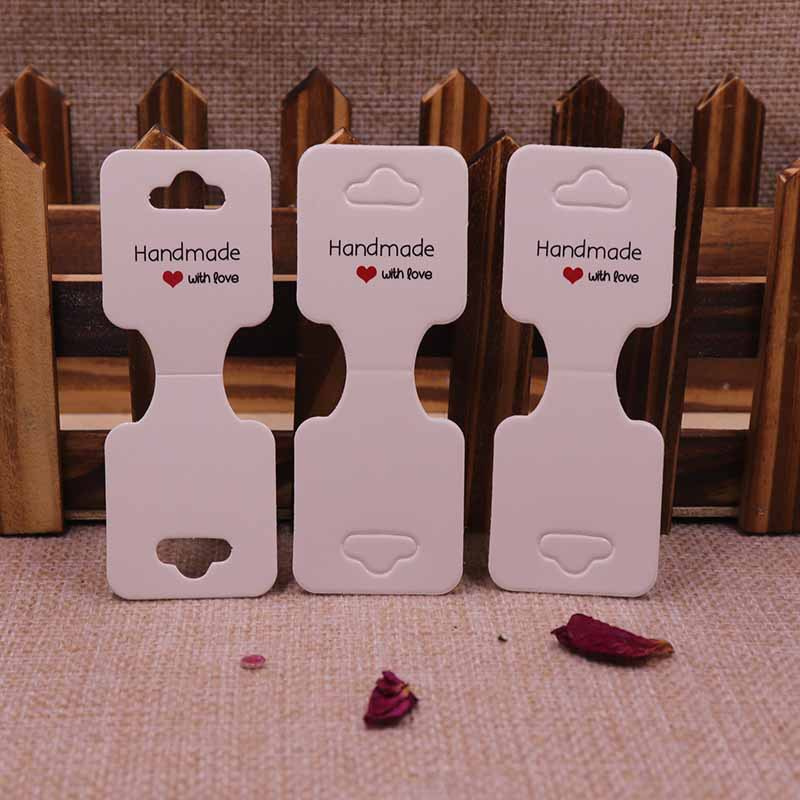Set 100 Thẻ In Màu Sắc Dùng Để Trưng Bày Dây Chuyền/Vòng Tay/Vòng Cổ DIY