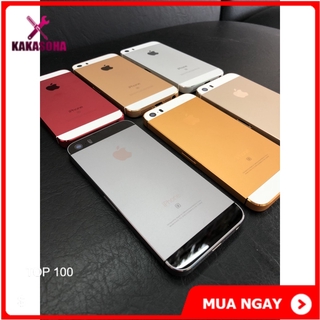 vỏ iphone 5s đen,vàng.trắng, sườn iphone 5s, có khay sim + vol