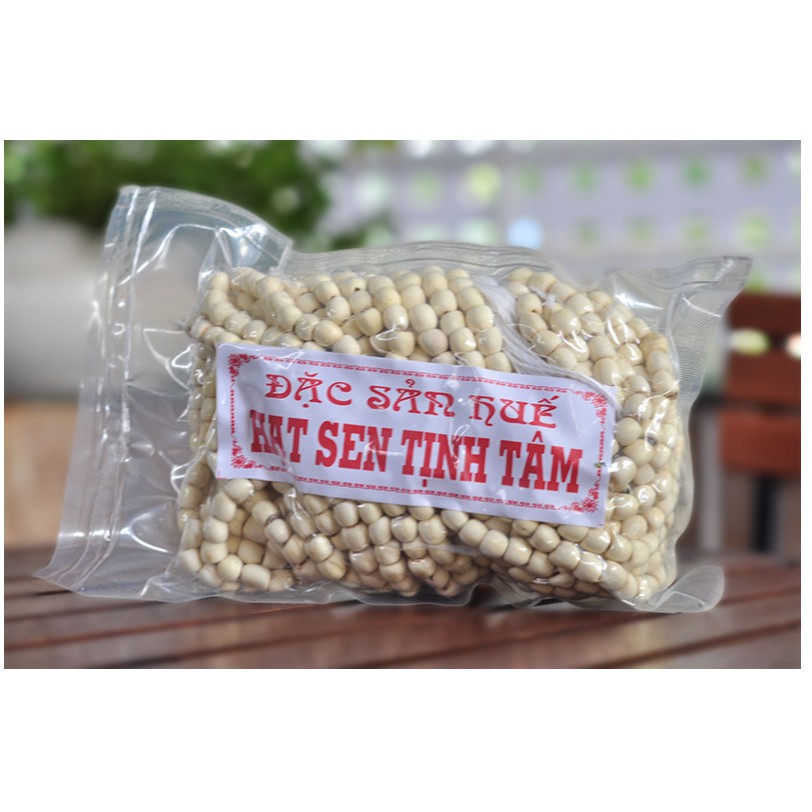 500g Hạt sen khô loại 1 dạng chuỗi thơm ngon nức tiếng xứ Huế - Hạt sen Tịnh Tâm - Đặc sản Huế