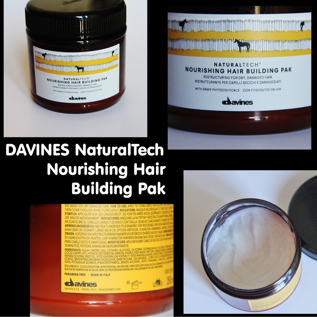 🇮🇹Davines🇮🇹 Kem tái tạo cấu trúc tóc Davines Nourishing Hair Building Pak 250ml