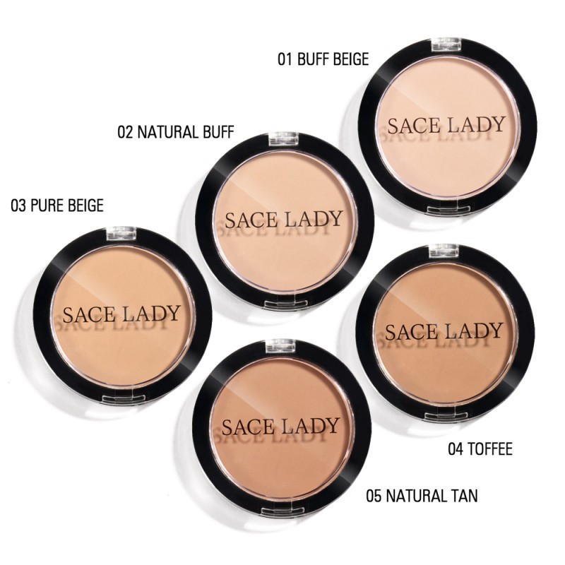 Phấn nền Sace Lady màu lì kiểm soát dầu làm trắng da | BigBuy360 - bigbuy360.vn