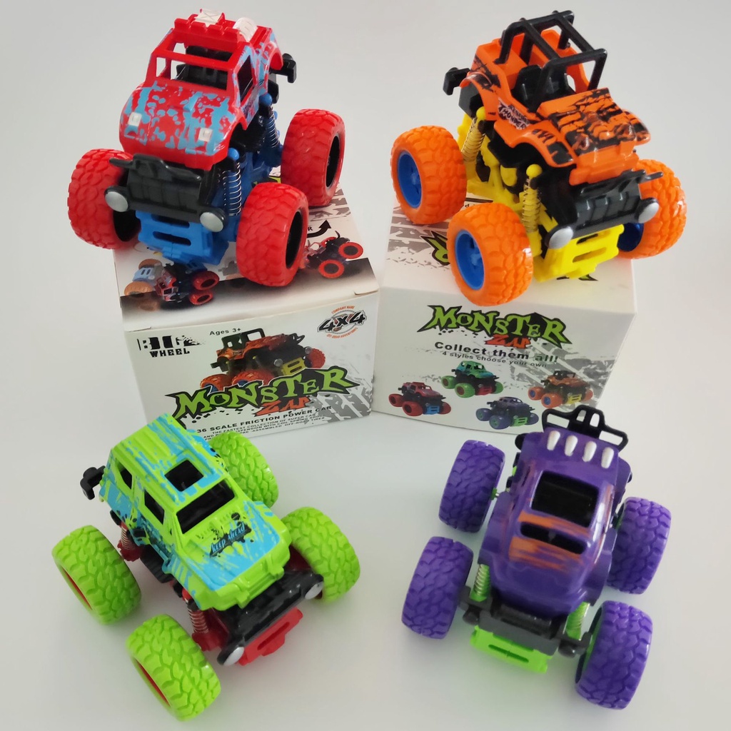 Xe ô tô địa hình Buggy, xe quái xế Baby Bus, monster truck dùng quán tính bánh xe to loại cao cấp