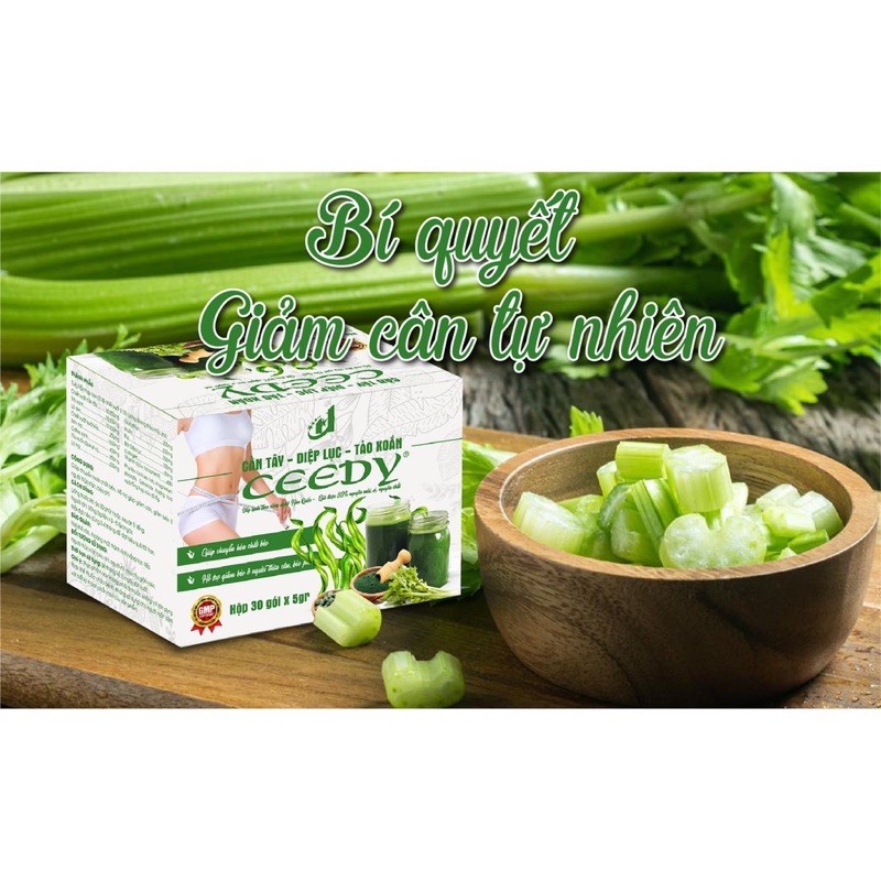 giảm cân ceedy cần Tây-diệp lục-tảo xoắn | BigBuy360 - bigbuy360.vn