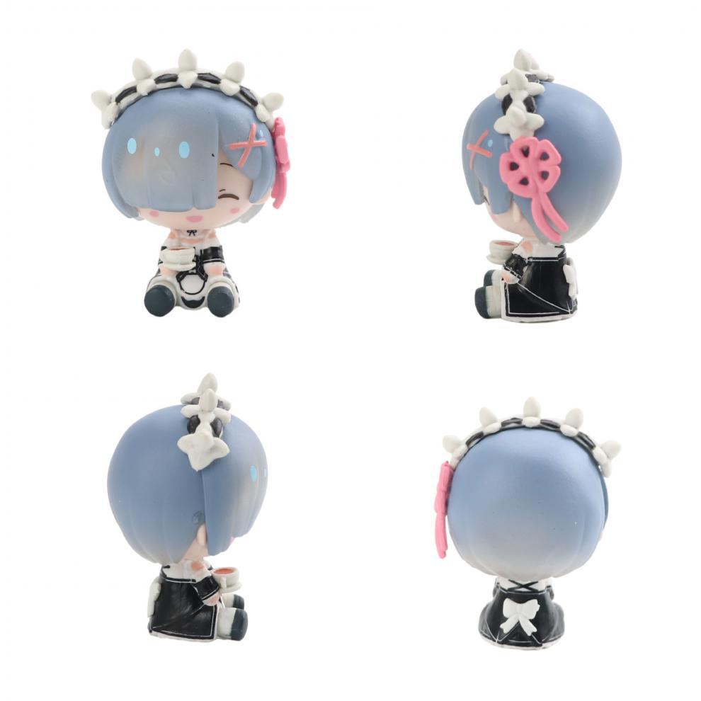 Búp Bê Zero-Starting Maid in Another World Rem Ram Beatrice Emilya Filud Trang Trí Nhà Búp Bê