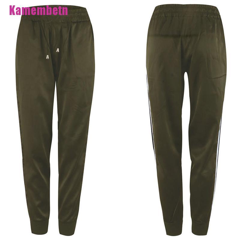 Quần Jogger Vải Satin Thời Trang Cho Nữ Tập Thể Thao | BigBuy360 - bigbuy360.vn