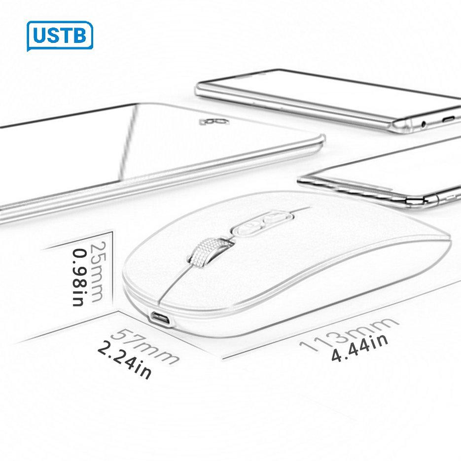 Chuột Không Dây Bajeal M103 5.0 Siêu Mỏng Cho Laptop