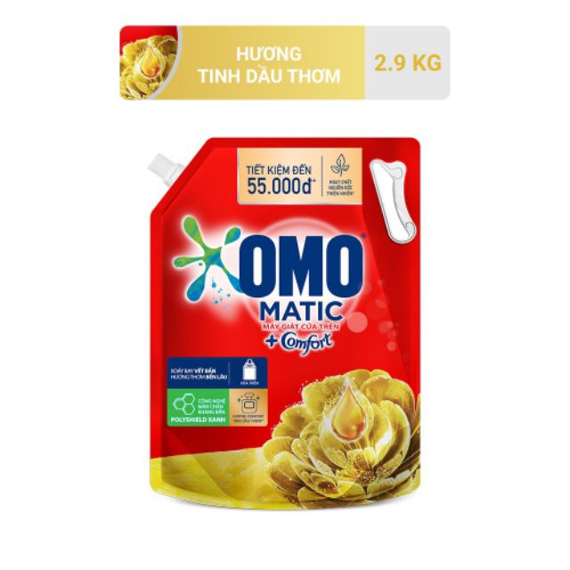 Nước giặt omo 2.9kg 3.1kg