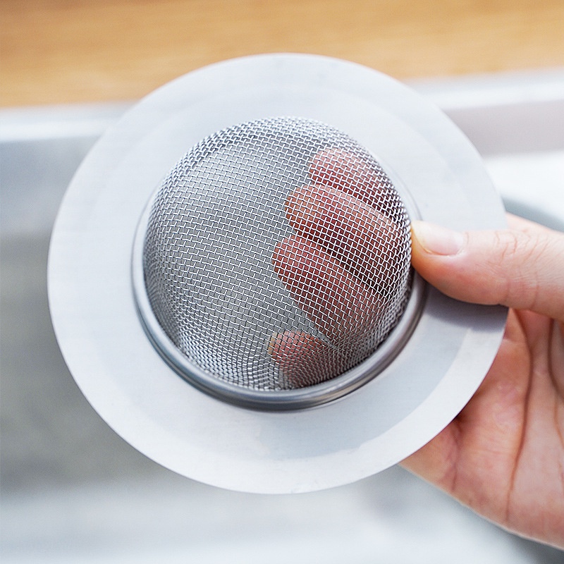 Lưới Lọc Rác Bồn Rửa Chén Bát Bằng Inox Chống Gỉ