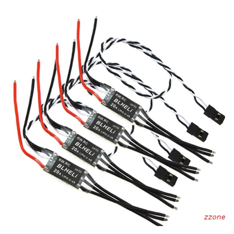Phụ kiện ESC mini cho máy bay điều khiển BLHeli 20A-OPTO 2S-4S