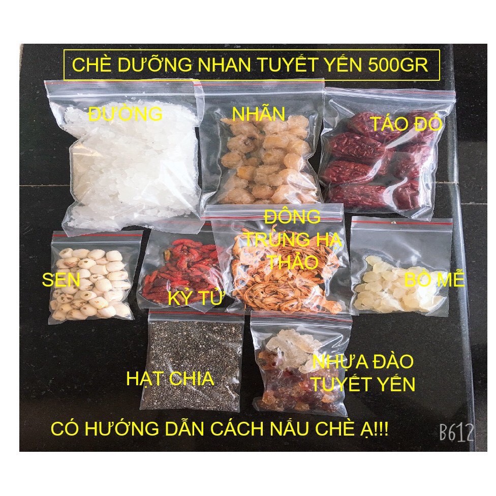 [500gr] chè dưỡng nhan loại 1