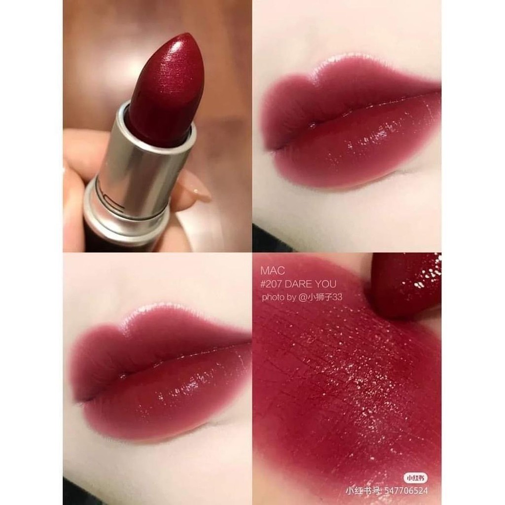 Son thỏi MAC Cremesheen Lipstick màu Dare you - Mocha - So Chaud - Tropic Tonic - Lady Bug - Shameless Vain Fullsize | BigBuy360 - bigbuy360.vn