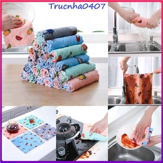 Khăn Lau Đa Năng Kích Thước 25*25cm - Siêu Thấm
