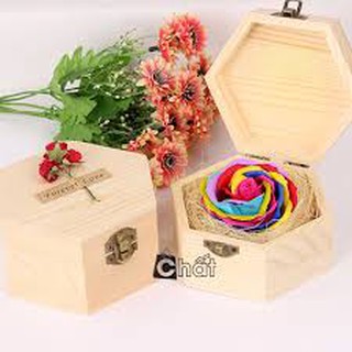 Hoa hồng sáp 7 màu