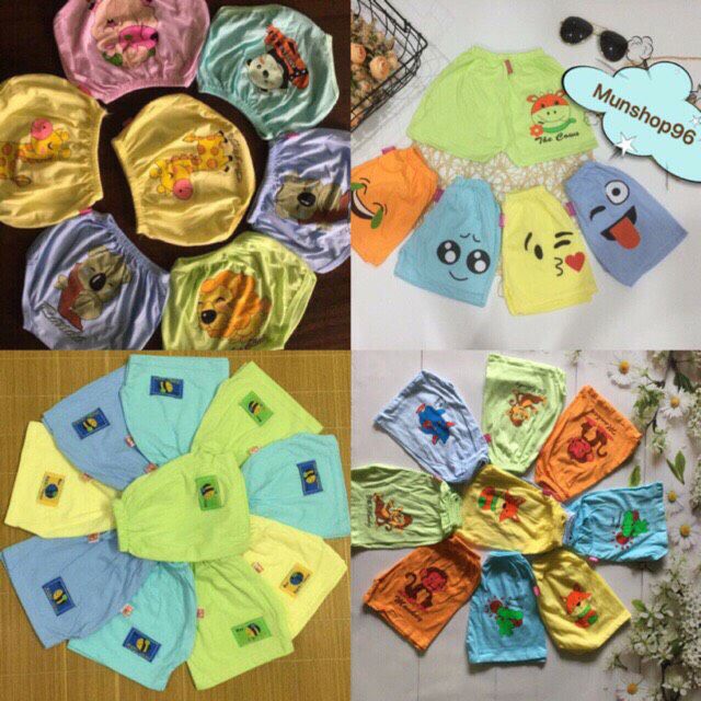 Combo 10 quần cho bé 0.5