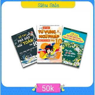 COMBO 3 SỔ TAY LỚP 10