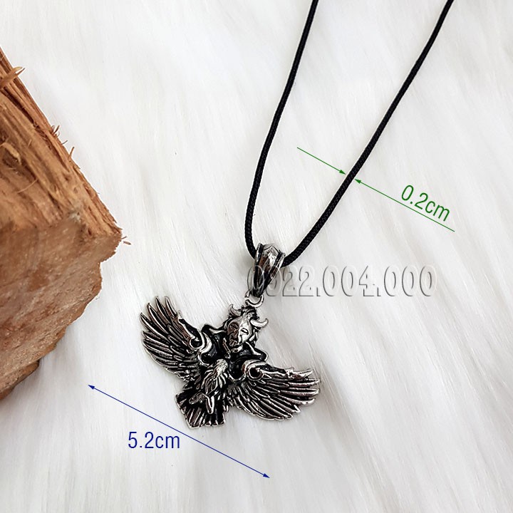 Dây chuyền nam, dây chuyền mặt người chim độc lạ MZ1551