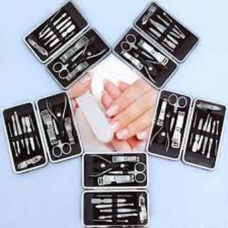 Bộ cắt,làm móng tay 12 món GD27