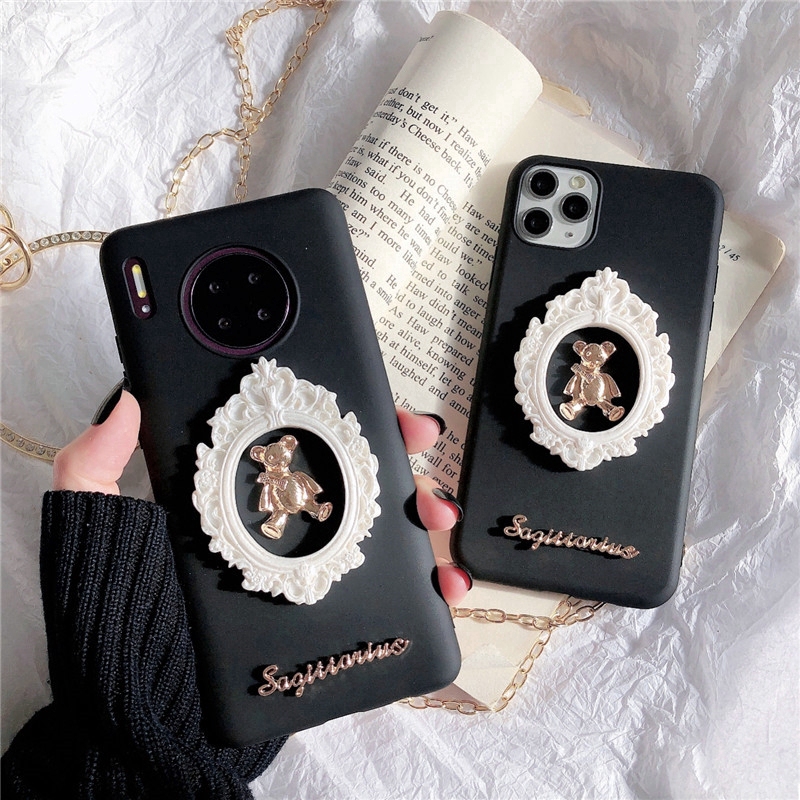 Lolita bear Case vivo v7 v7plus v5 v5plus v9 v11 v11i v15pro v15 phone case Lovely cartoon y83 y71 y91c y17 y3 y12 y19 z5x iqooneo casing Silicone Fashion brand