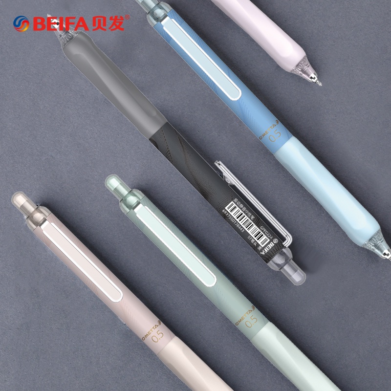 Bút Bi Mực Đen Ngòi 0.5MM Không Ồn