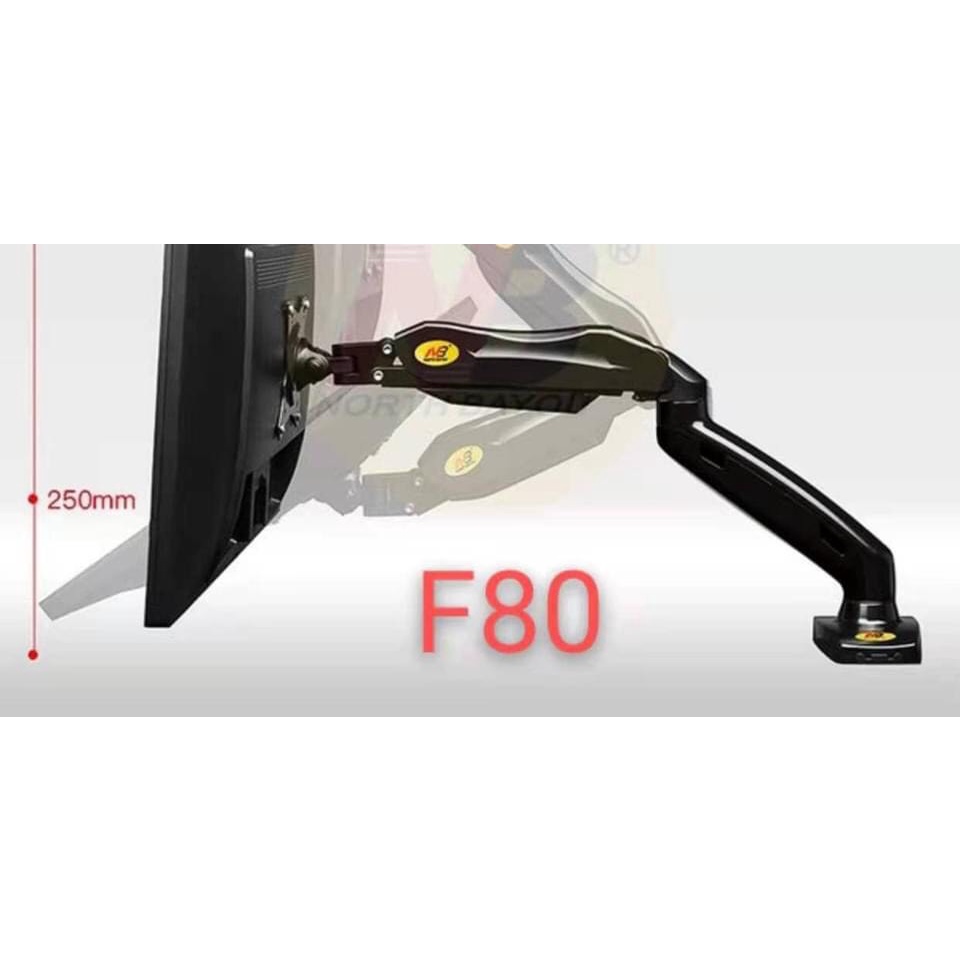 Chân đế màn hình máy tính - Giá treo màn hình máy tính NB F80