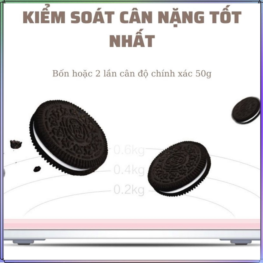 Cân Điện Tử Sức Khỏe Hình Chú Heo Xinh Xắn Dành Cho Gia Đình - Tiện Lợi - Chính Xác - Hiển Thị Nhiệt Độ Xung Quanh