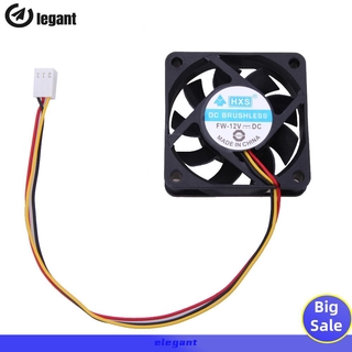 [NEW]12V DC 6cm PC Cooling Portable Fan Ball Bearing 3 Pin Connector P4