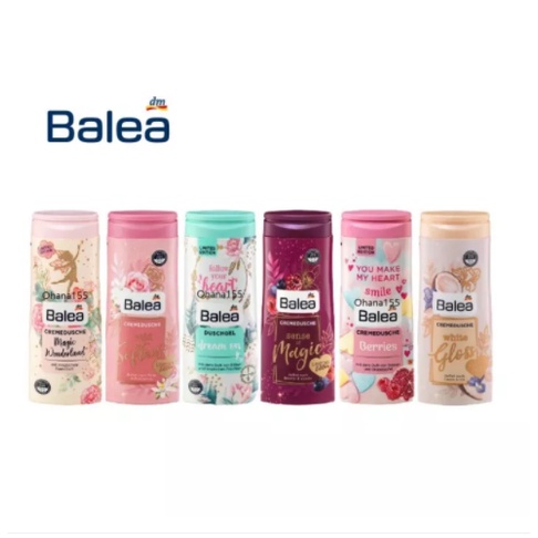 Sữa tắm trắng da Balea Đức 300ml cấp ẩm, da sáng, căng mịn, hương thơm lâu - Shop Viloet