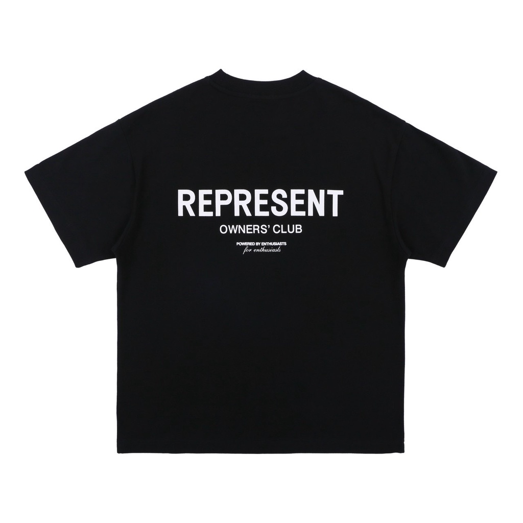 ÁO PHÔNG CỘC TAY TRƠN CHỮ REPRESENT