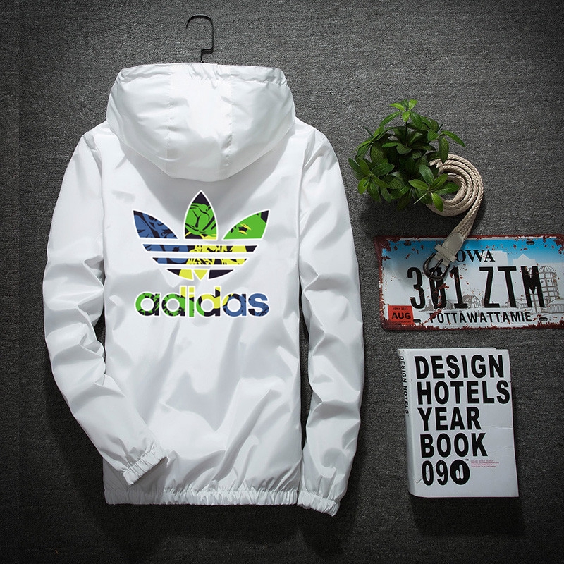 Áo khoác gió nam thể thao Adidas thời trang hè thu 2019