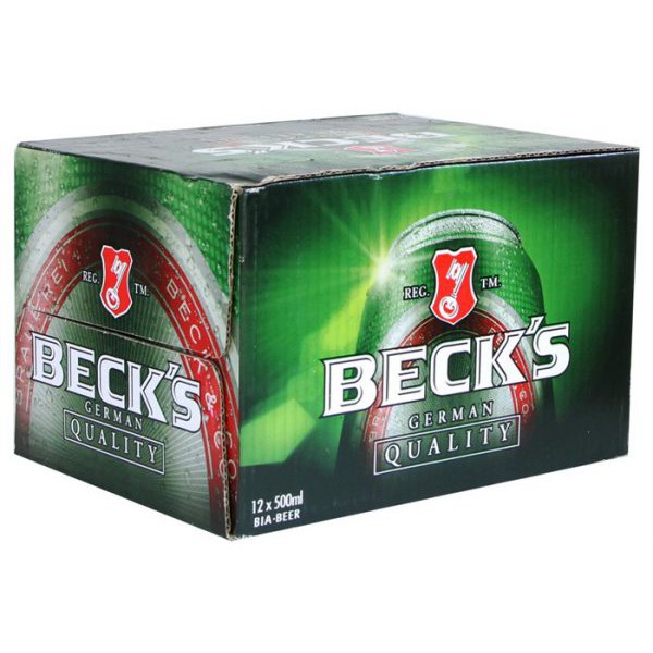 Bia Beck's lon cao 500ml thùng 12 lon