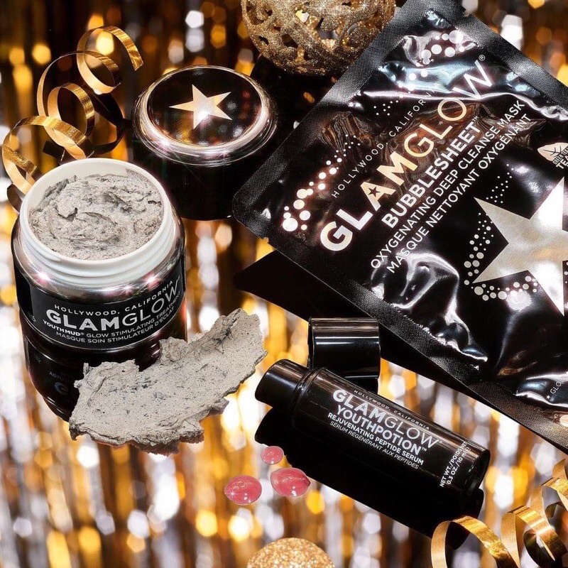 Mặt nạ bùn làm sáng và trẻ hoá da GLAMGLOW YOUTHMUD® Glow Stimulating & Exfoliating Treatment Mask