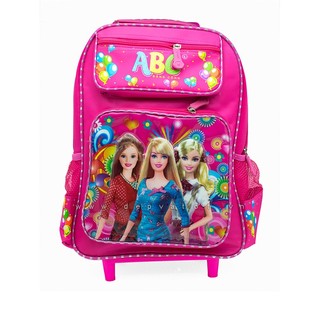 Balô công chúa Barbie vali kéo cùng bé đến trường