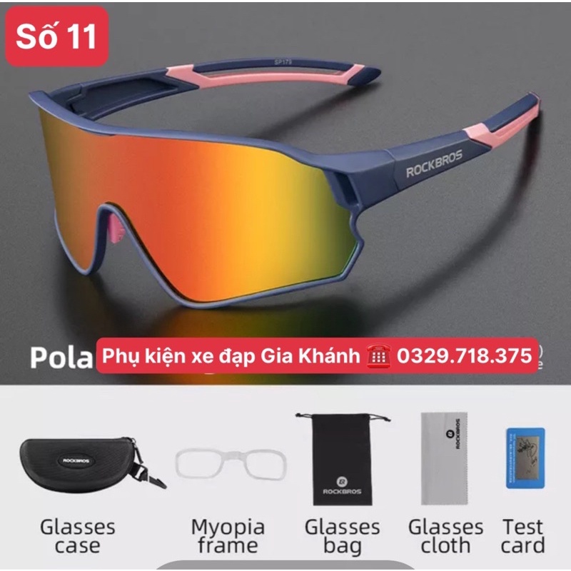 KÍNH PHÂN CỰC THỂ THAO ROCKBROS CHÍNH HÃNG