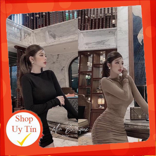 💋VÁY BODY 💋 Váy Body dài tay tôn dáng vòng 3 SUẤT SẮC 💄💄💃🏻💃🏻 -Hàng nhập khẩu