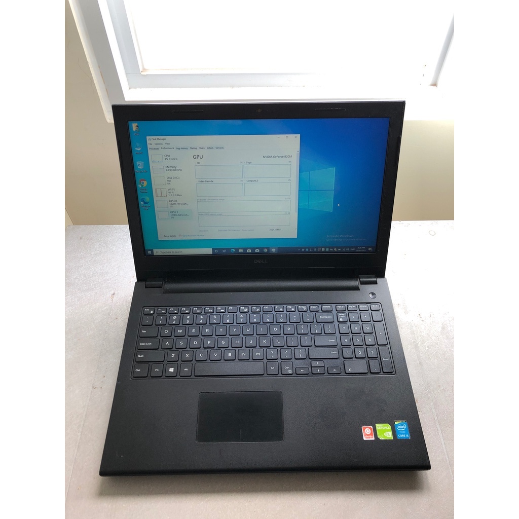 Laptop văn phòng cũ DELL inspiron 3543,i5-5200U,8GB Ram,120GB SSD, NVIDIA GeForce 820M, 15.6ich. | BigBuy360 - bigbuy360.vn