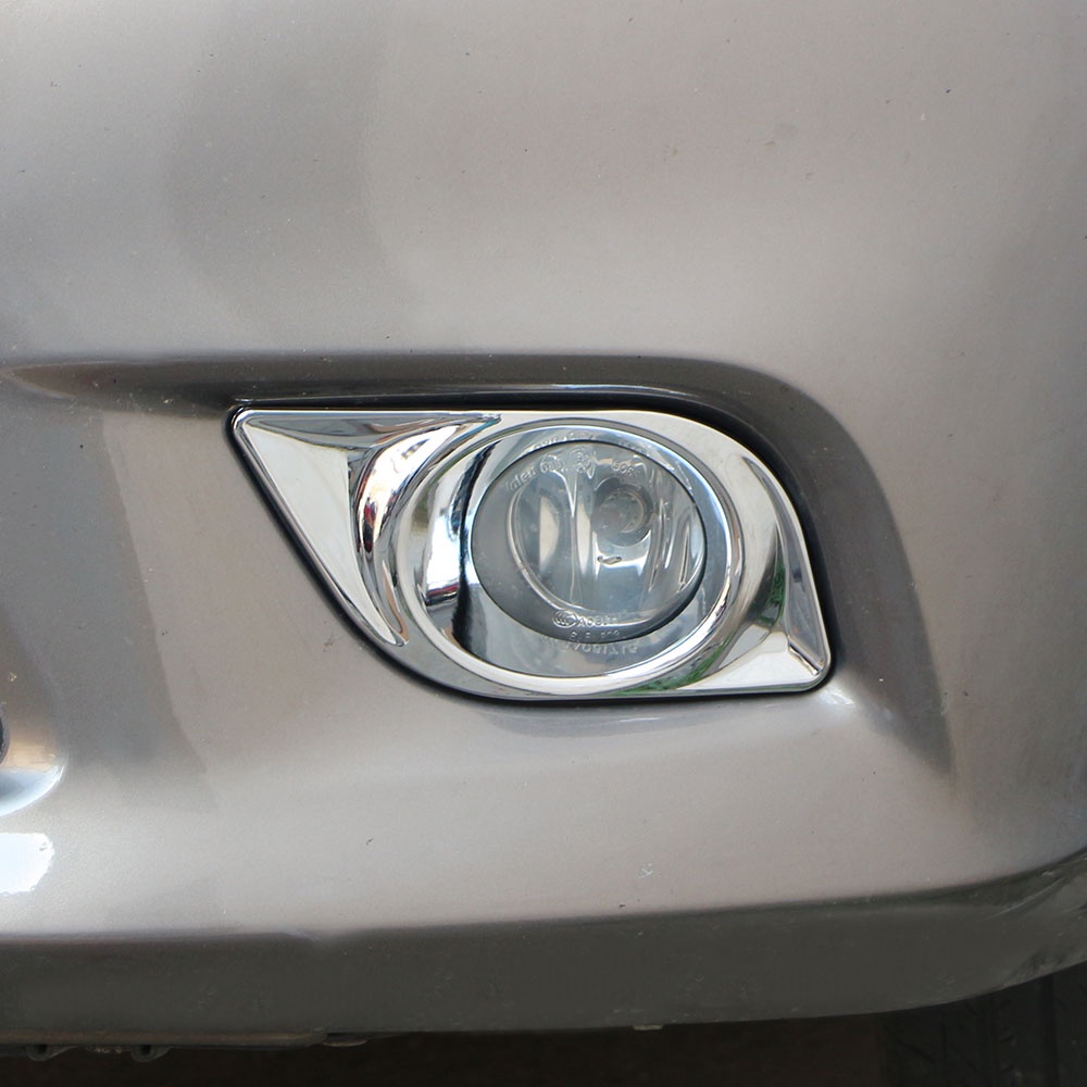 Set 2 Miếng Dán Bảo Vệ Đèn Sương Mù Xe Hơi Nissan Sunny N17 Versa 2014-2017