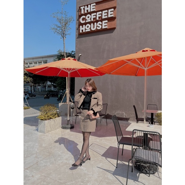 THANH LÝ SET DẠ TWEED LA STUDIO SIZE S