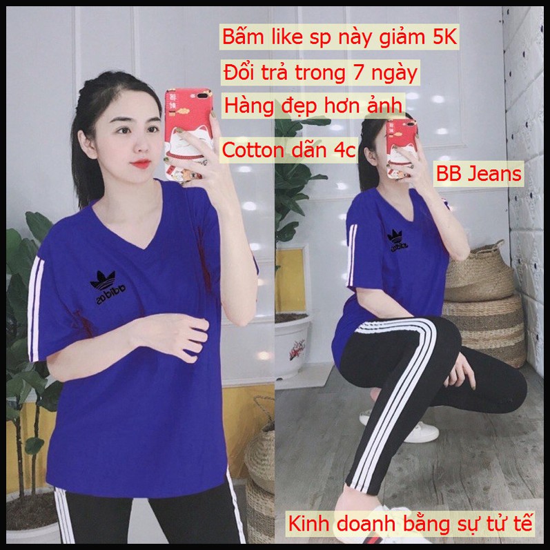 [40-85KG] set đồ bộ nữ quần caro, bộ đồ nữ bigsize AĐ cotton cực đẹp long lanh tại Panda Store
