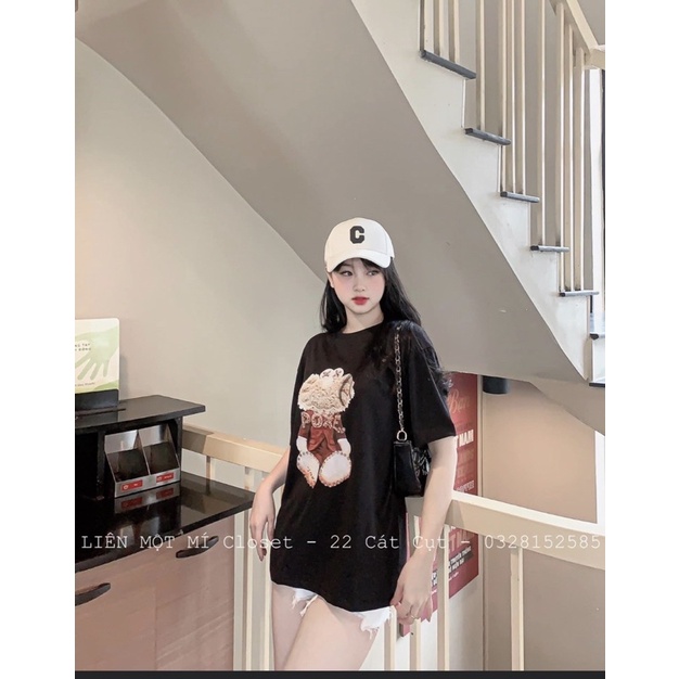 Áo phông gấu áo đỏ TT11