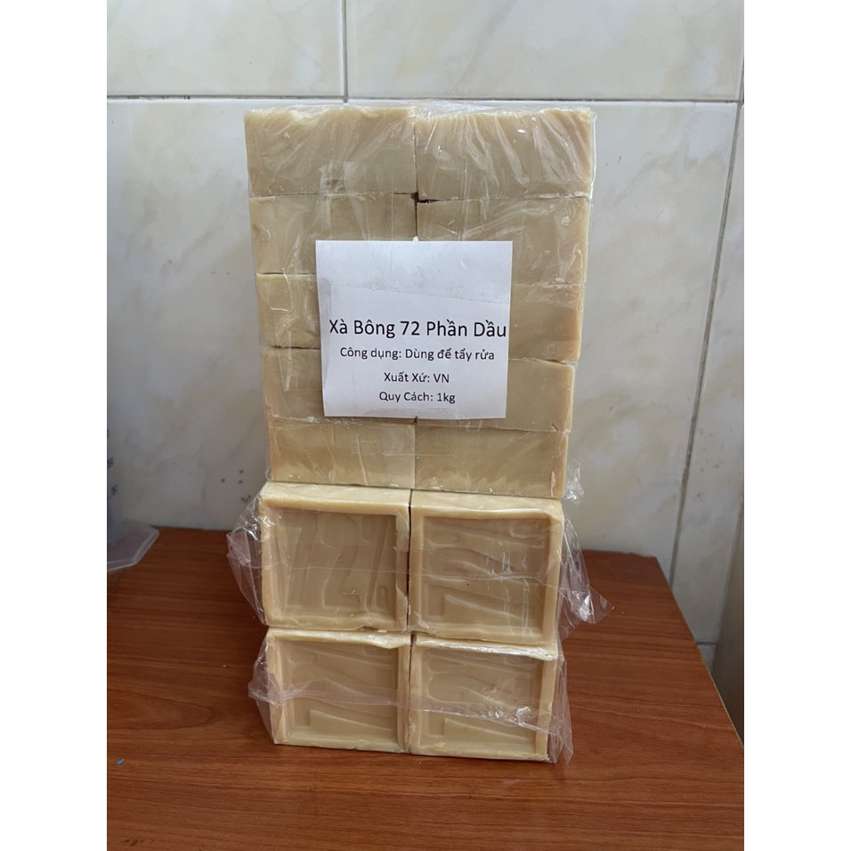 Xà bông 72 phần dầu