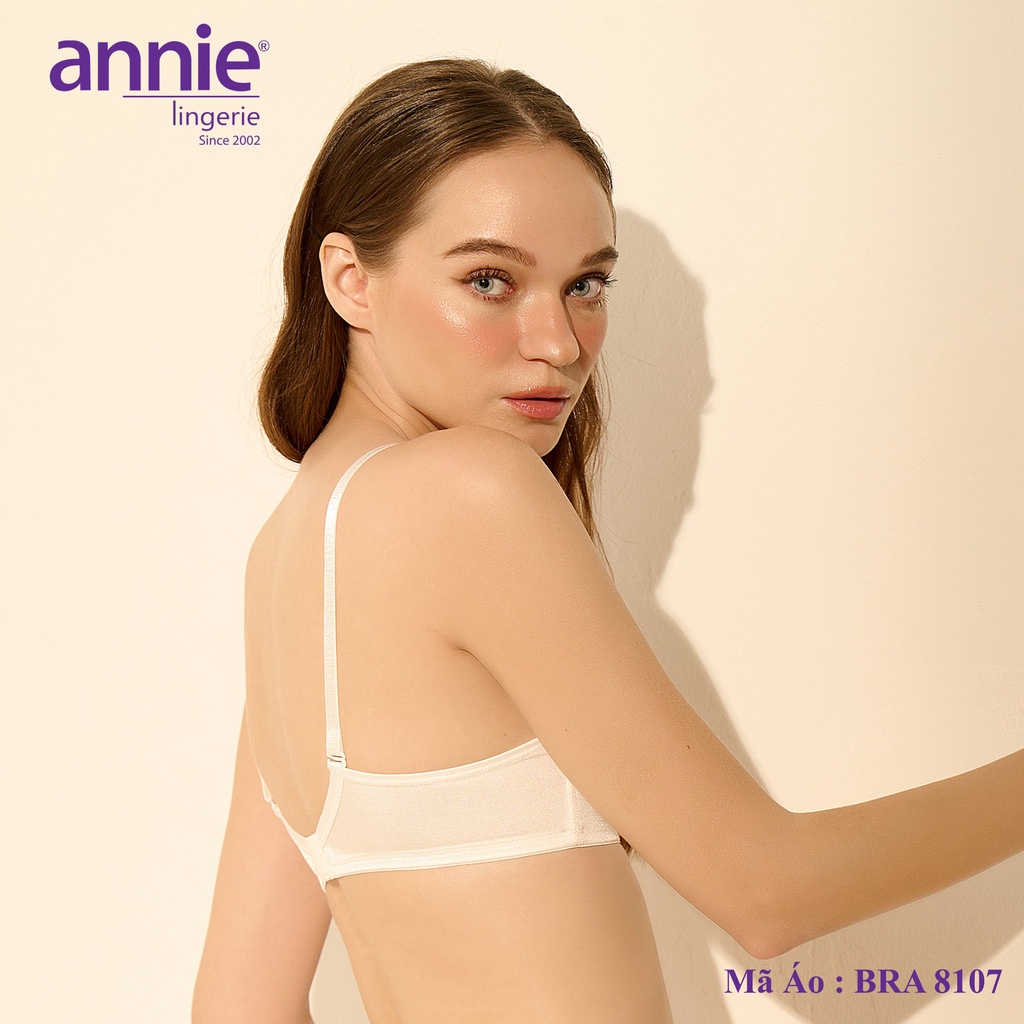 Áo Ngực annie Cao Cấp Không Gọng annie bra 8107  mút mỏng mềm mịn, ôm ngực, nâng ngực, thoáng mát, thoải mái, không cộm