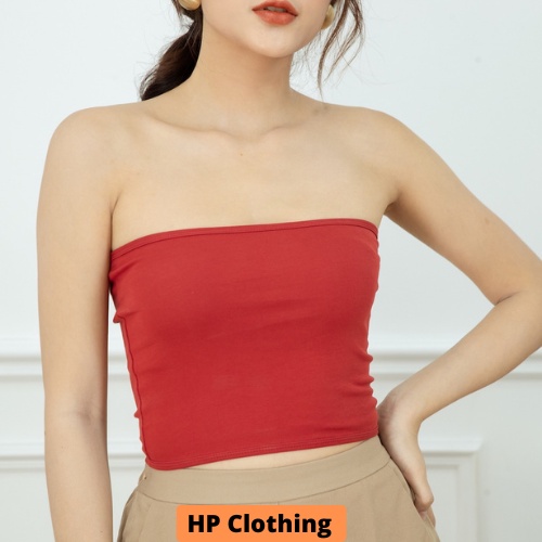 Áo quây ngực nữ không mút chất liệu thun cotton 100% co dãn nhiều màu