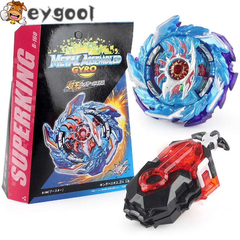 Set Con Quay Đồ Chơi Beyblade Burst B-160 B-184 LR Launcher 1B / superking / sparking