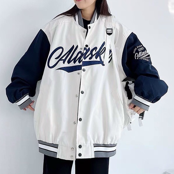Áo khoác dù bomber nam nữ unisex form rộng vải 2 lớp chất xịn, dày dặn, y ảnh phong cách hàn quốc )