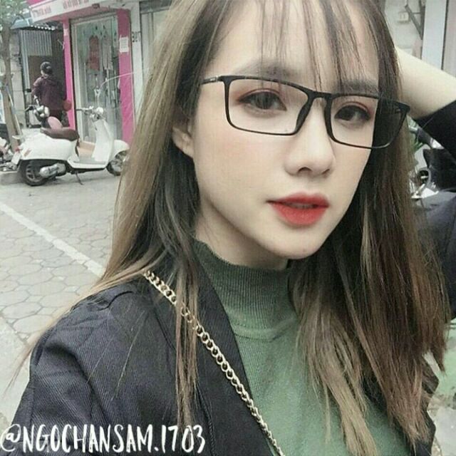 [ ẢNH + CLIP THẬT 100% ] GỌNG KÍNH VUÔNG ❤
